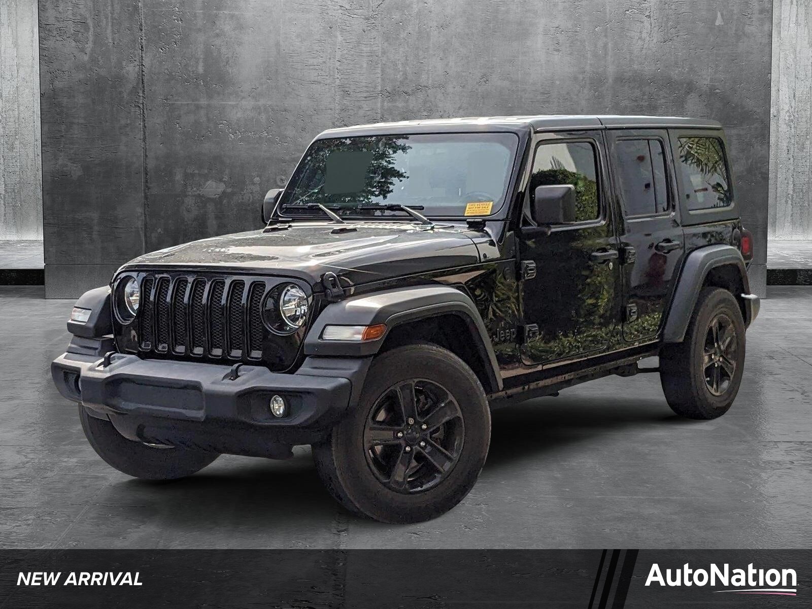 Used 2020 Jeep Wrangler Unlimited Altitude with VIN 1C4HJXDG7LW186797 for sale in Sanford, FL