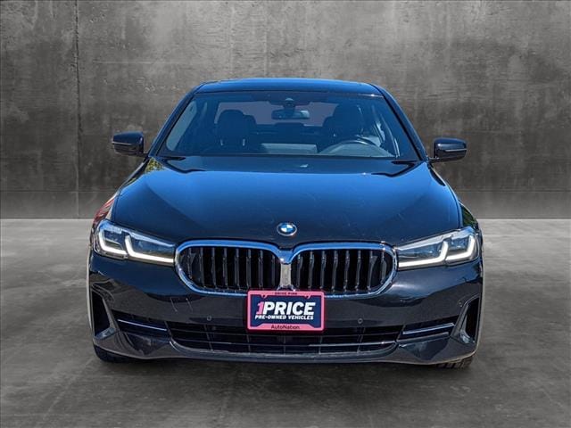 Used 2021 BMW 5 Series 530i with VIN WBA13BJ00MCF68954 for sale in Valencia, CA