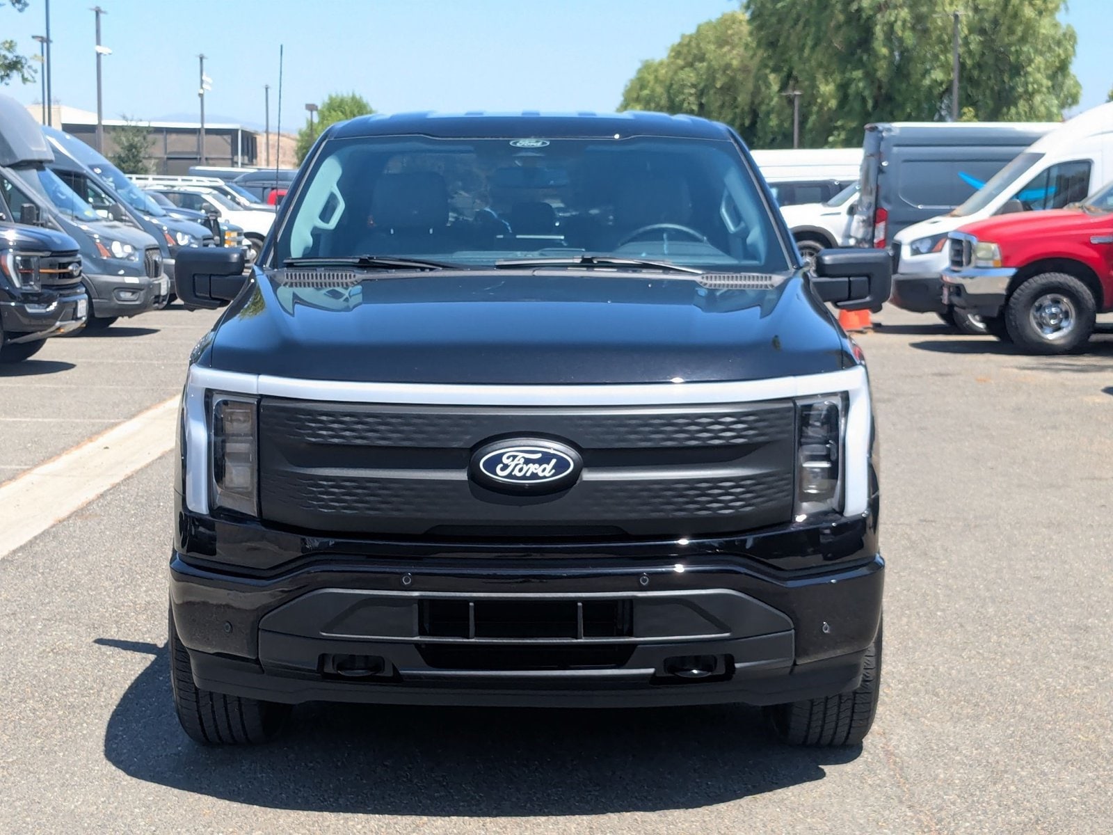 Used 2025 Ford F-150 Lightning Flash with VIN 1FT6W3LU1SWG18808 for sale in Santa Clarita, CA