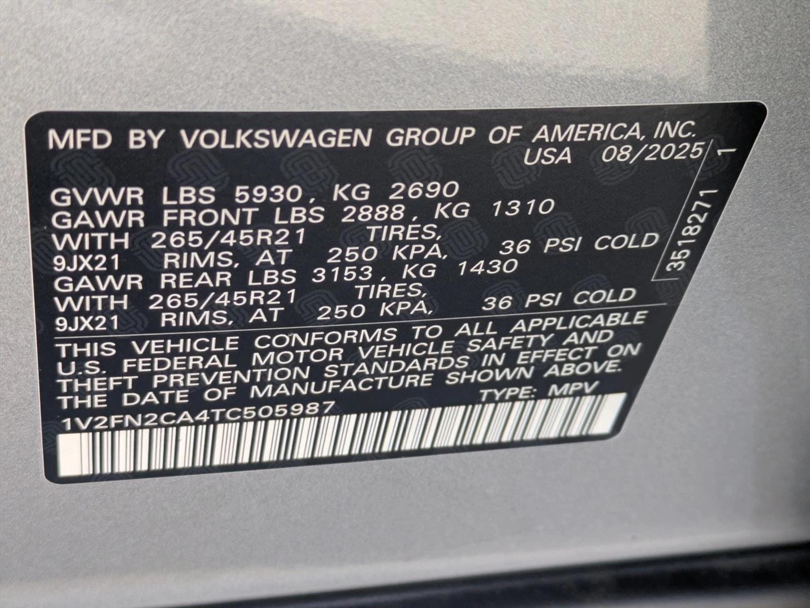 2026 Volkswagen Atlas SEL Premium R-Line - Photo 17