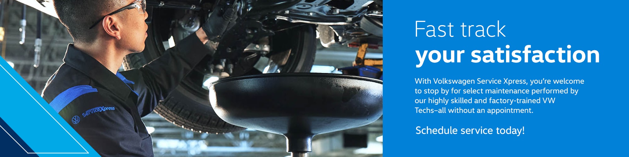 AutoNation Volkswagen Carlsbad Express Service banner