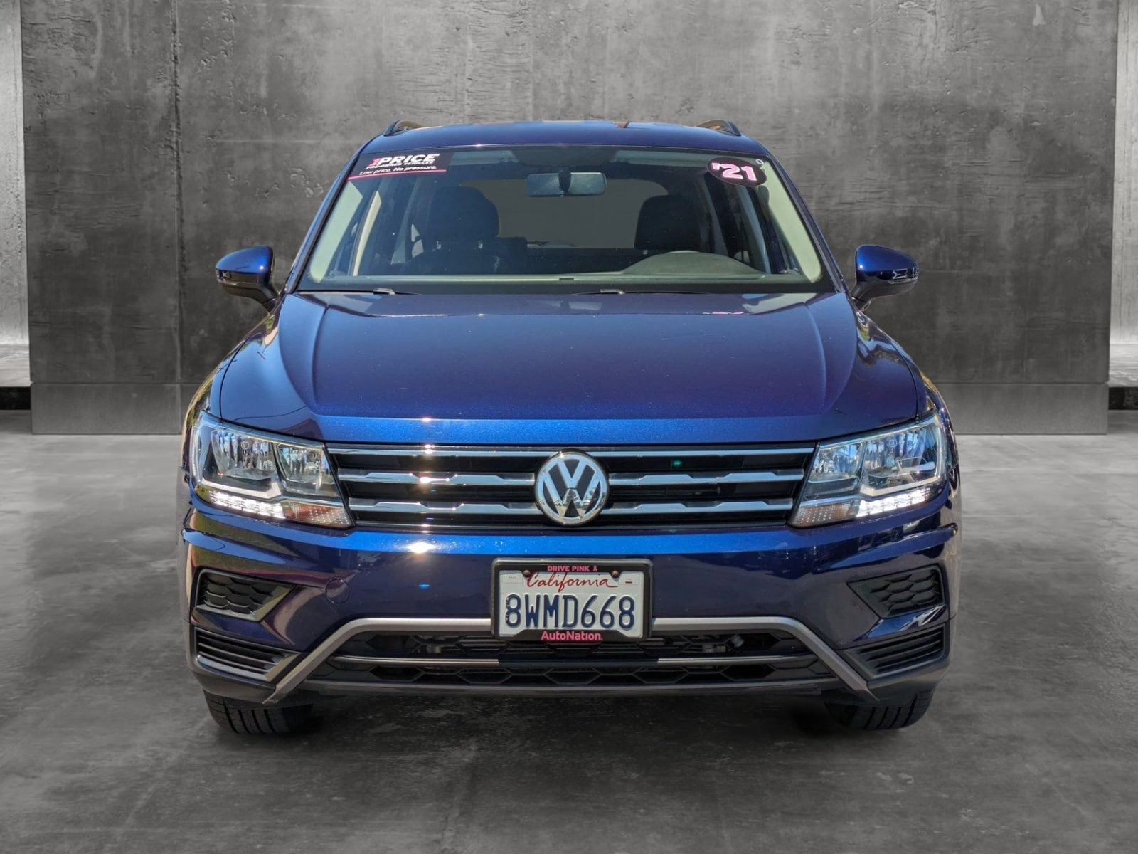 Certified 2021 Volkswagen Tiguan S with VIN 3VV1B7AX7MM040941 for sale in Carlsbad, CA