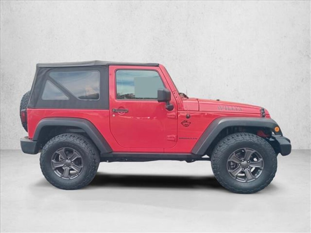 Used 2017 Jeep Wrangler Willys Wheeler Sport Utility