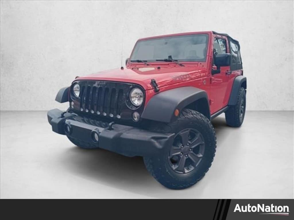 Used 2017 Jeep Wrangler Willys Wheeler Sport Utility