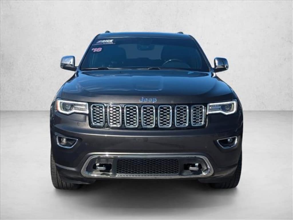 Used 2018 Jeep Grand Cherokee Overland Sport Utility