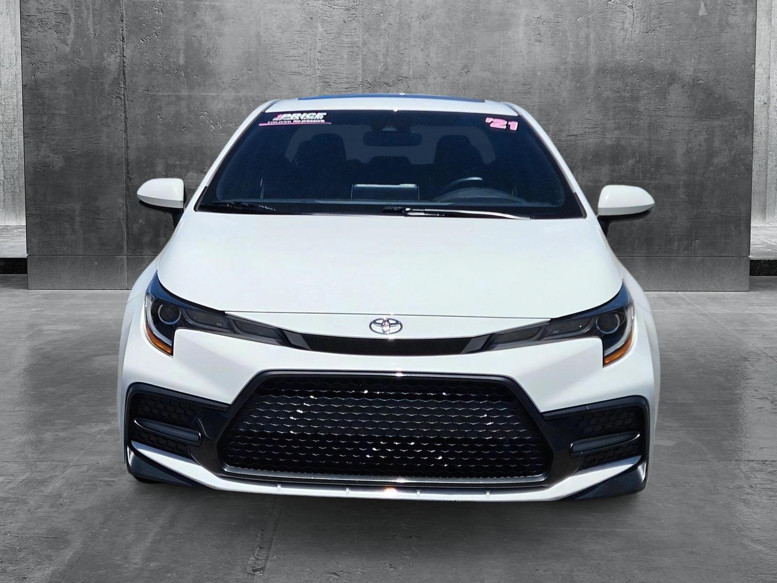 Used 2021 Toyota Corolla SE with VIN JTDP4MCE6MJ056512 for sale in Las Vegas, NV