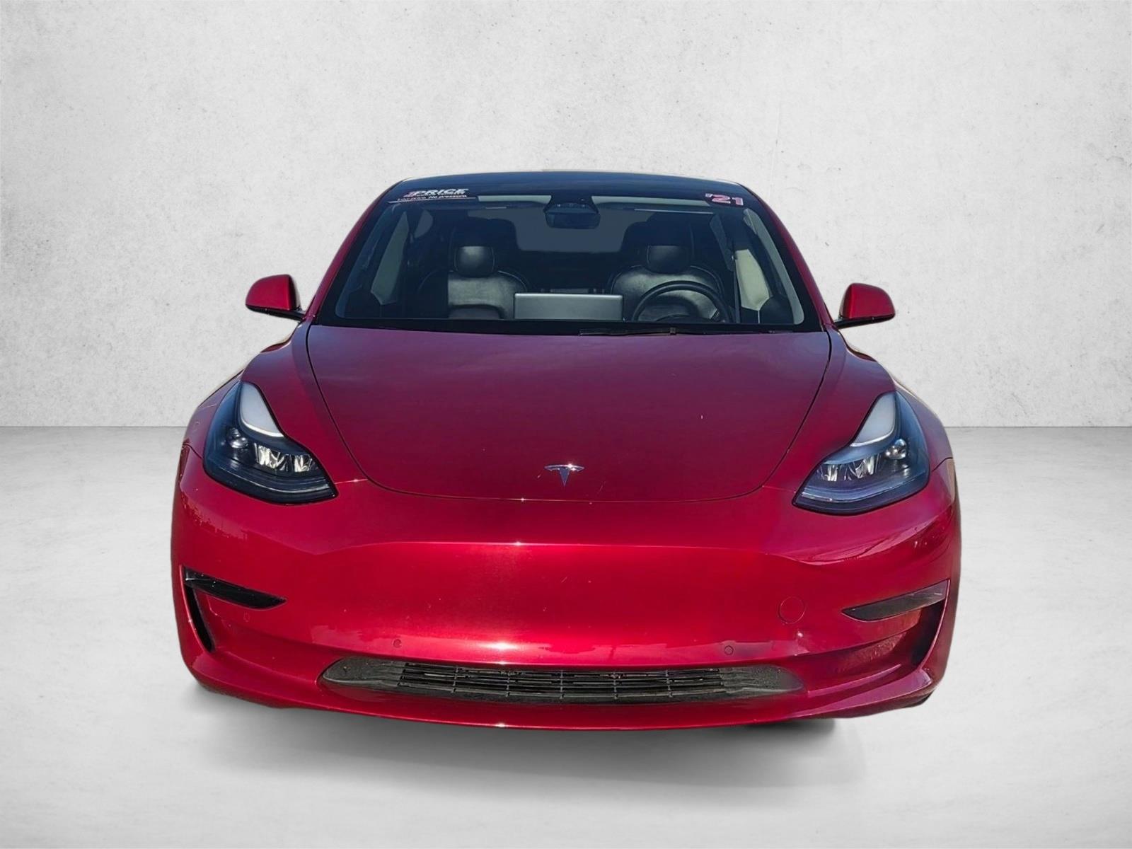 Used 2021 Tesla Model 3 Base with VIN 5YJ3E1EA1MF100928 for sale in Las Vegas, NV