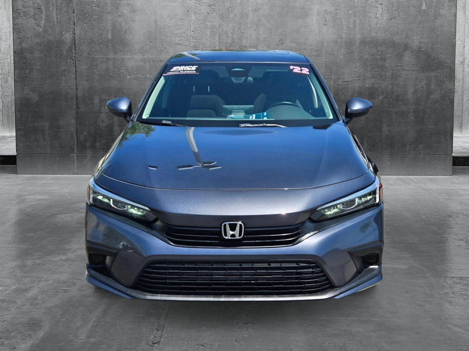 Used 2022 Honda Civic EX with VIN JHMFE1F76NX009983 for sale in Las Vegas, NV