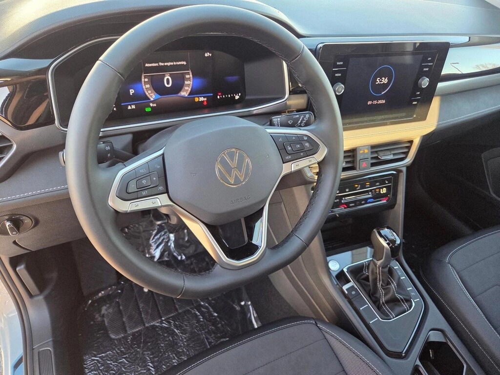 New 2026 Volkswagen Taos 1.5T SE Black SUV