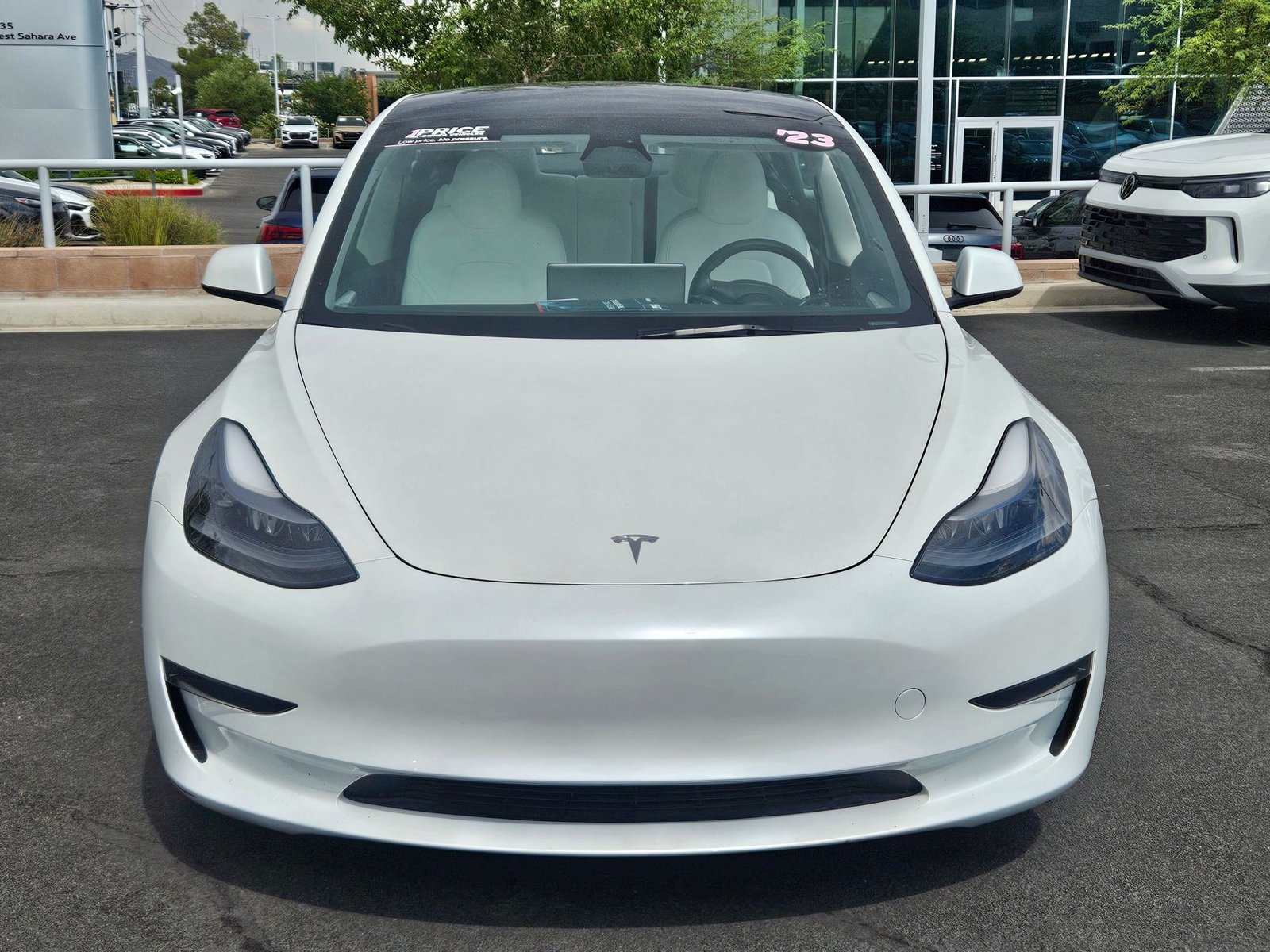 Used 2023 Tesla Model 3 Base with VIN 5YJ3E1EA1PF573362 for sale in Las Vegas, NV
