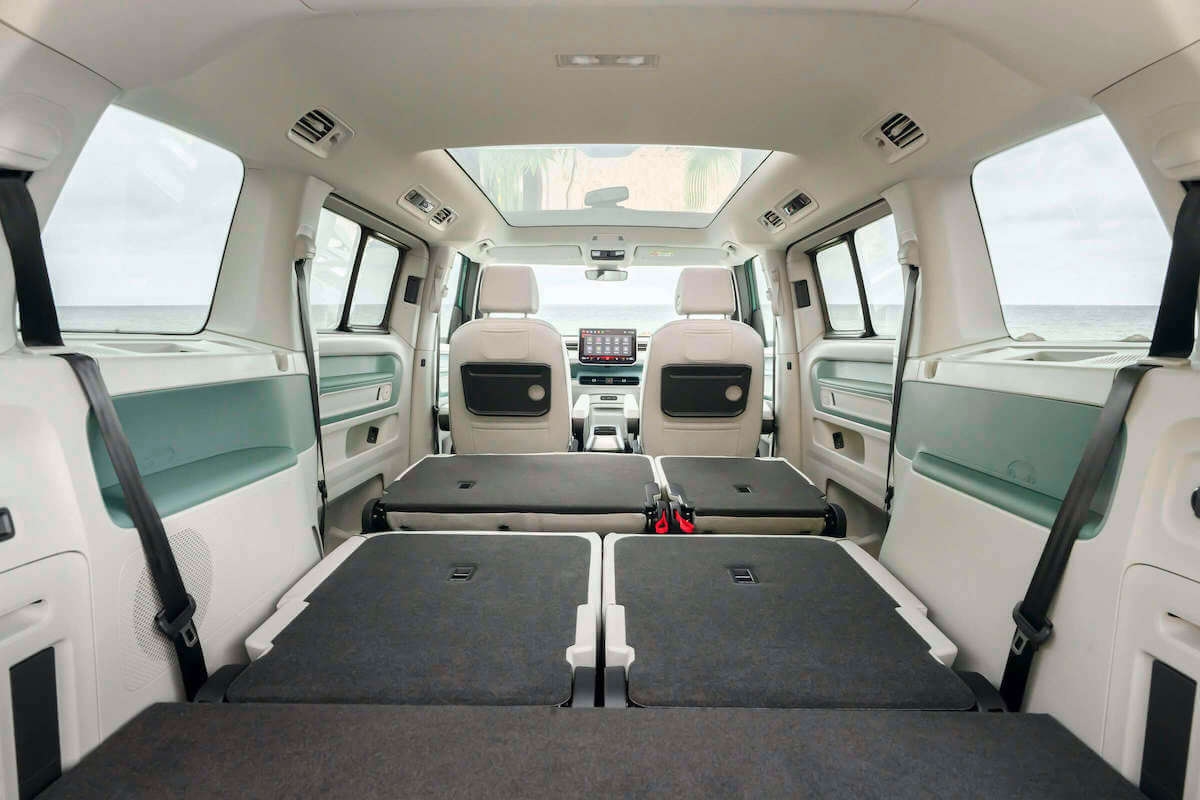 2024 VW ID. Buzz rear cargo space