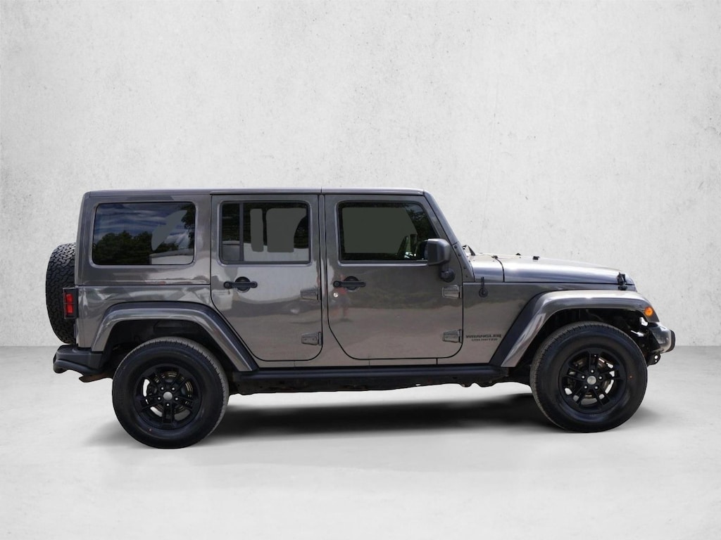 Used 2017 Jeep Wrangler JK Unlimited Sahara 4x4 SUV