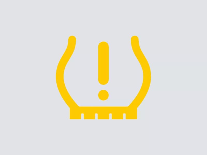VW Tire Pressure Monitoring System icon