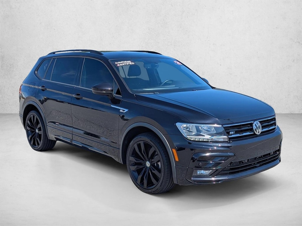 Used 2021 Volkswagen Tiguan 2.0T SE R-Line Black SUV