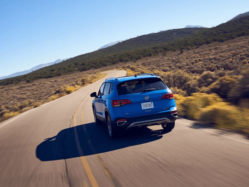 VW Taos with 4MOTION all-wheel drive