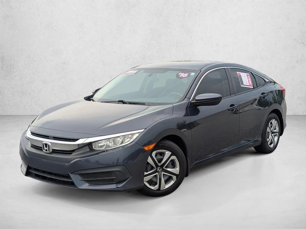 Used 2016 Honda Civic LX Sedan