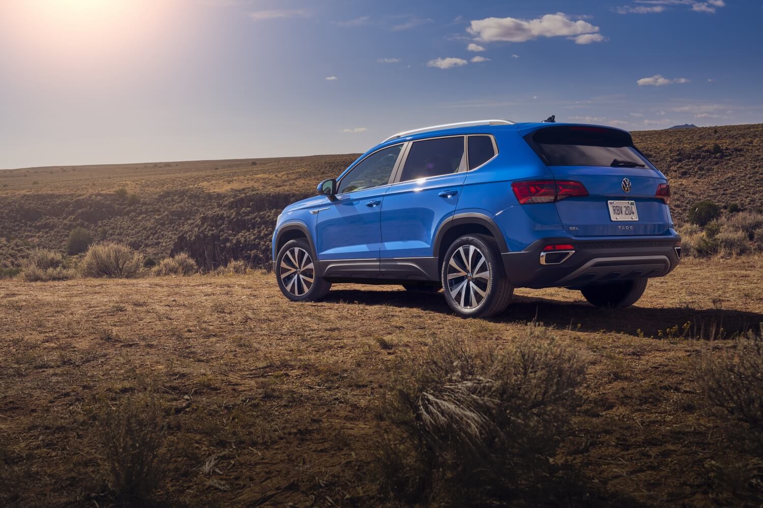 2023 VW Taos Rear Design