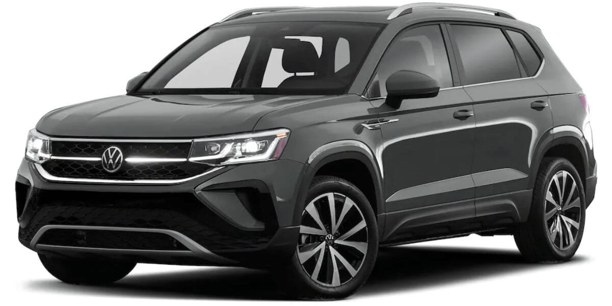 2022 VW Taos in Platinum Grey Metallic