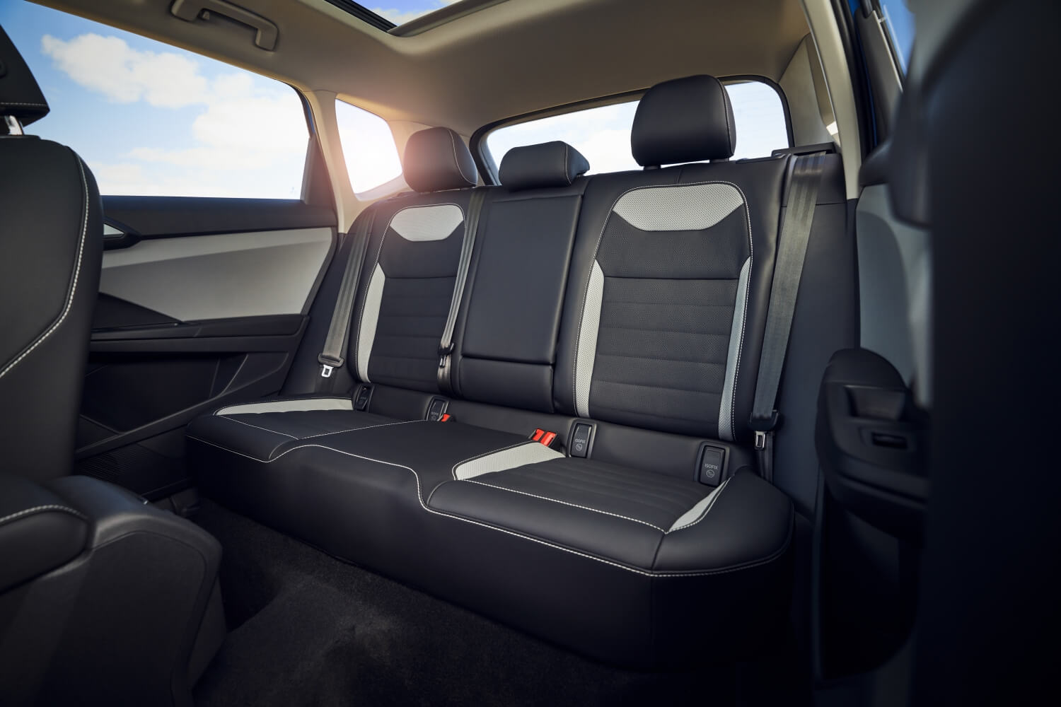2023 VW Taos Rear Seats