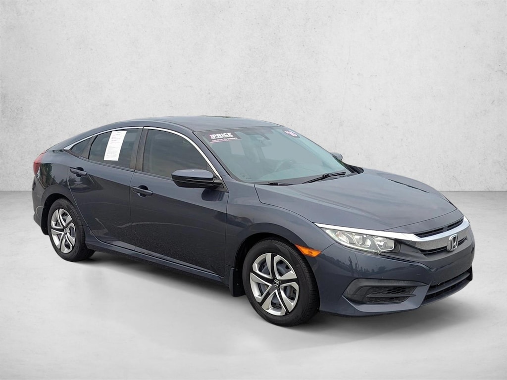Used 2016 Honda Civic LX Sedan