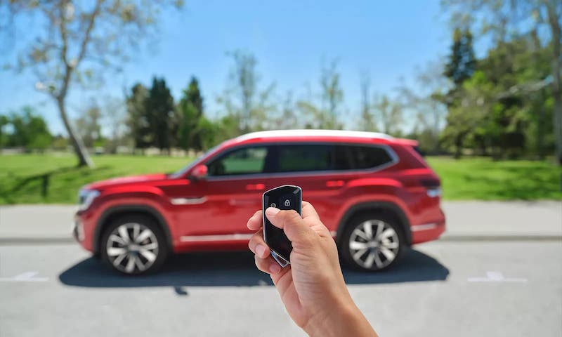 2024 VW Atlas with remote start