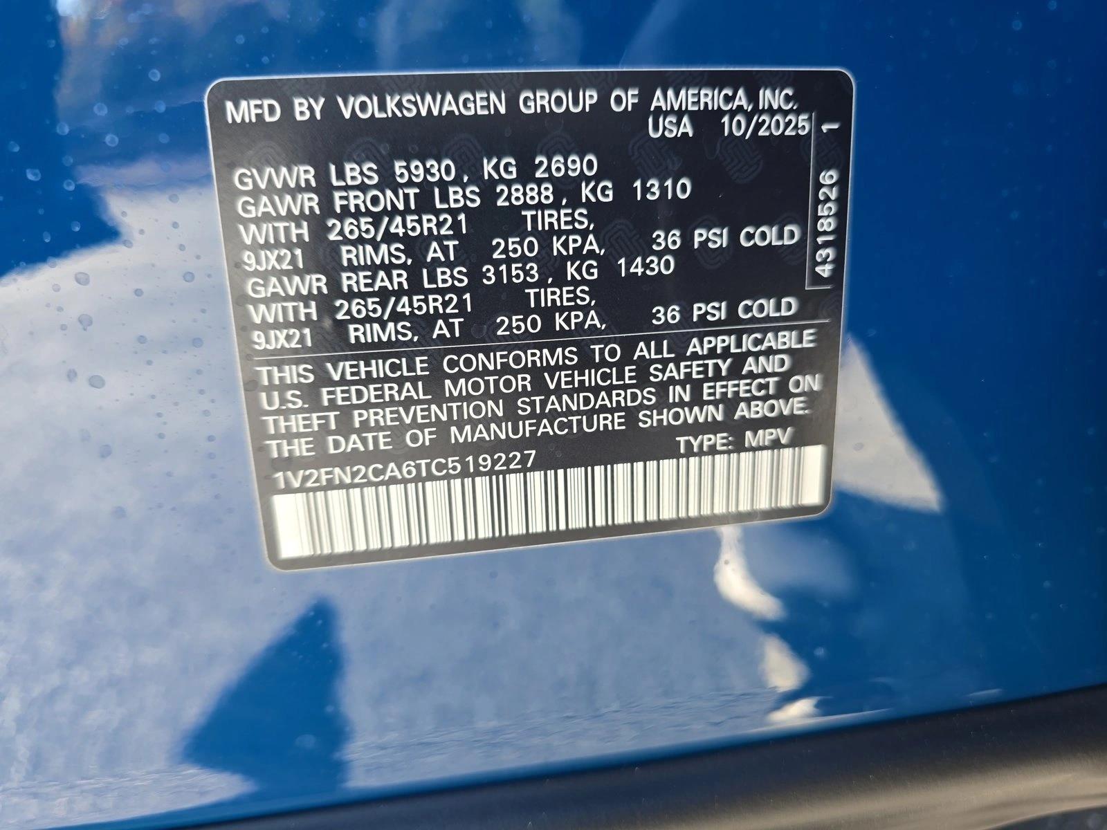2026 Volkswagen Atlas SEL Premium R-Line - Photo 18