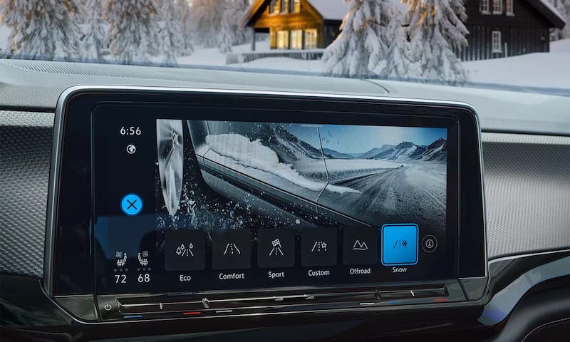 2024 VW Atlas Snow Mode