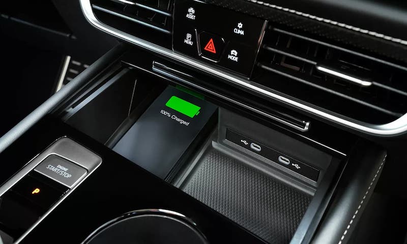 2024 VW Atlas wireless charging