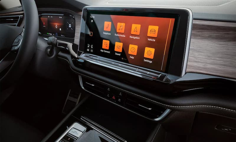 2024 VW Atlas touchscreen display