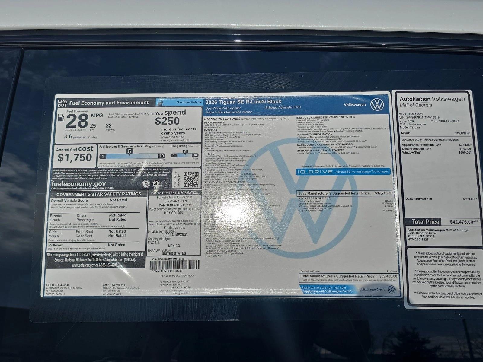 2026 Volkswagen Tiguan SE R-LINE BLACK - Photo 19