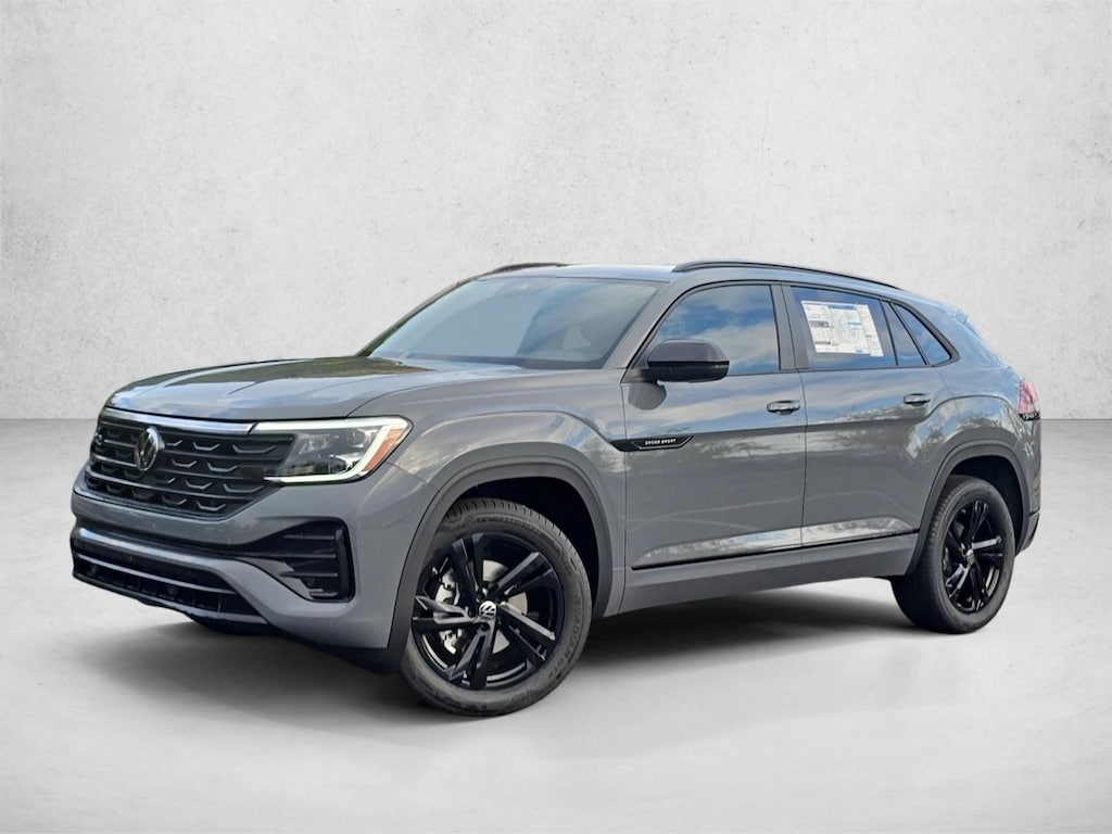 New 2026 Volkswagen Atlas Cross Sport 2.0T SEL R-Line Black SUV