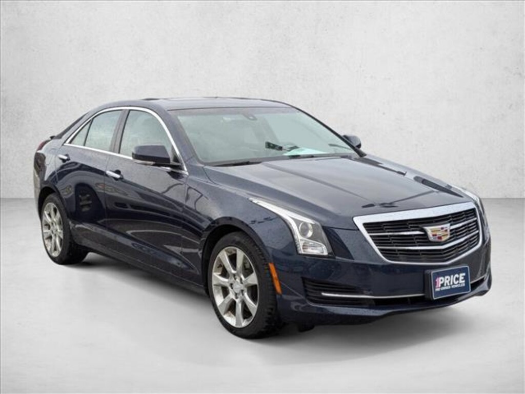 Used 2015 CADILLAC ATS Luxury AWD Sedan