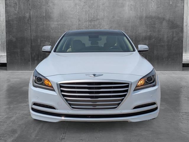 Used 2015 Hyundai Genesis Base with VIN KMHGN4JE3FU043312 for sale in Westlake, OH