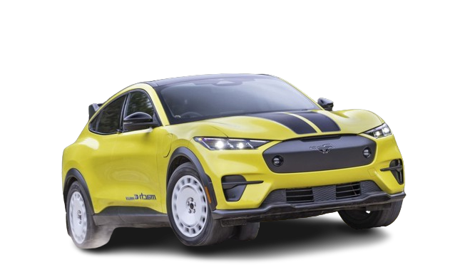 Yellow 2024 Ford Mustang Mach-E Rally