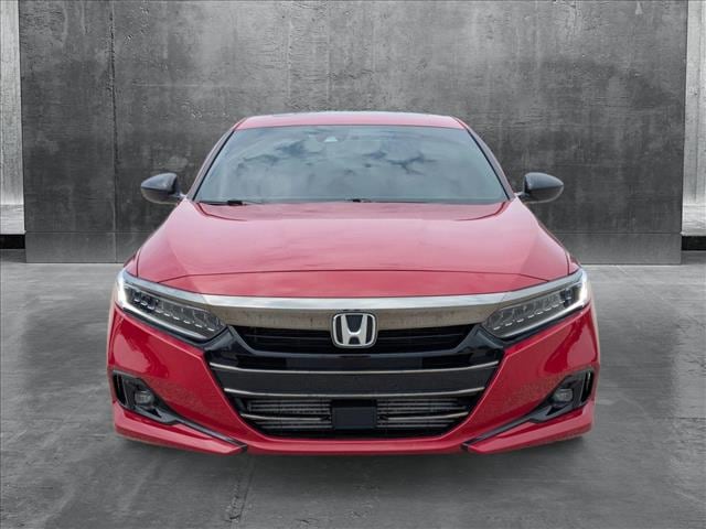 Used 2021 Honda Accord Sport with VIN 1HGCV2F3XMA017594 for sale in Westlake, OH