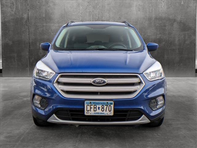 Used 2018 Ford Escape SE with VIN 1FMCU9GD0JUD21735 for sale in White Bear Lake, Minnesota