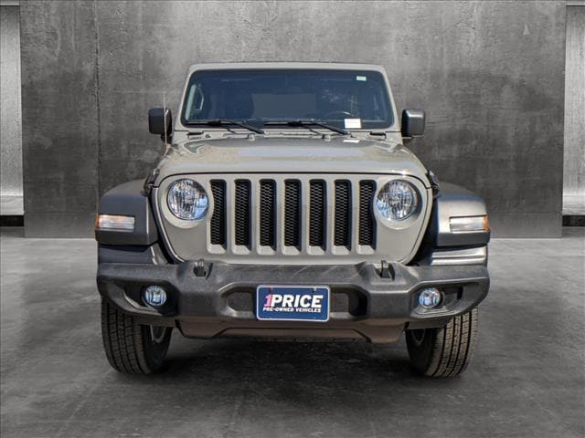 Used 2020 Jeep Wrangler Unlimited Sport S with VIN 1C4HJXDN8LW175595 for sale in White Bear Lake, Minnesota