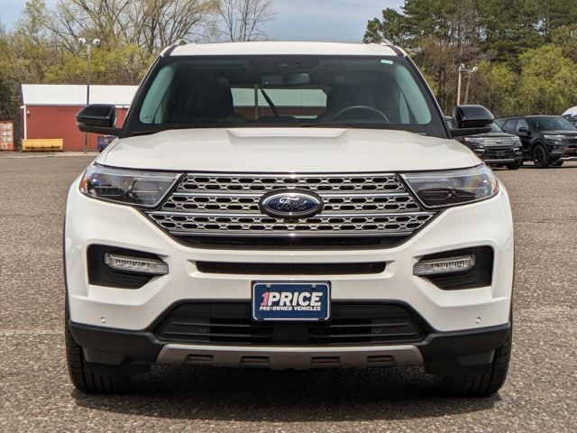 Used 2021 Ford Explorer Limited with VIN 1FMSK8FH6MGA46262 for sale in White Bear Lake, Minnesota