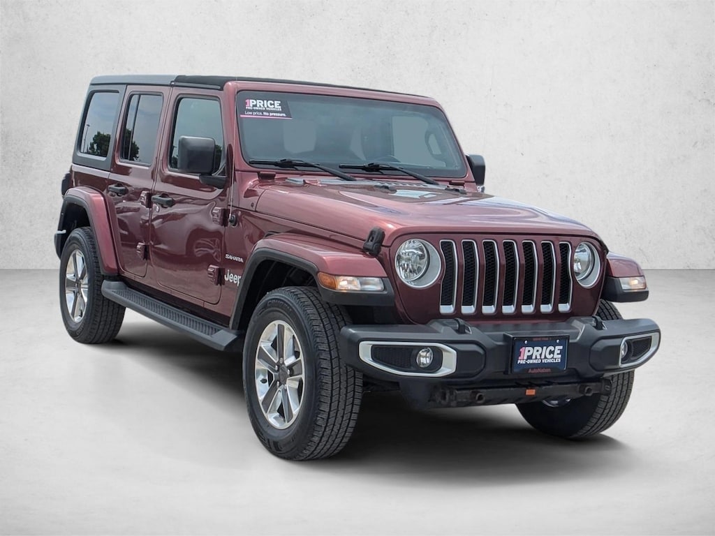 Used 2021 Jeep Wrangler Unlimited Sahara Sport Utility