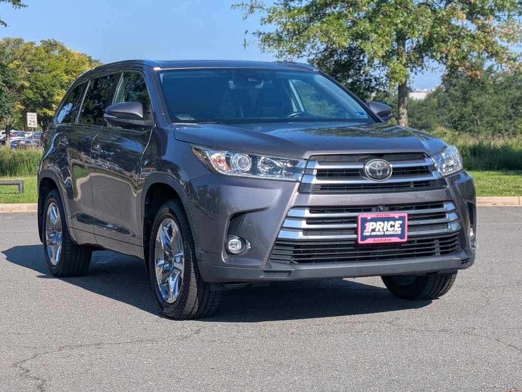 Used 2019 Toyota Highlander Limited Platinum Sport Utility