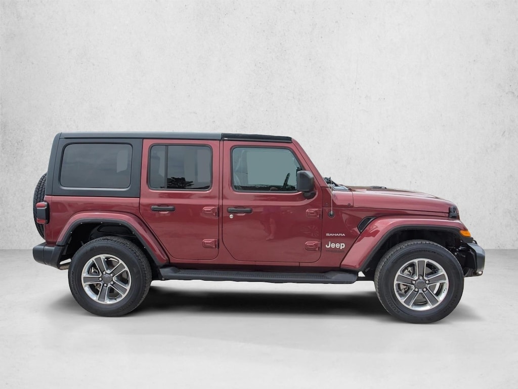 Used 2021 Jeep Wrangler Unlimited Sahara Sport Utility