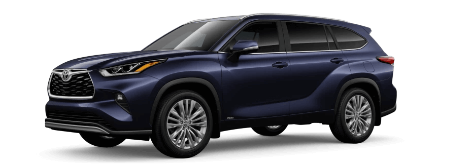 Blueprint.png A dark blue Toyota Highlander