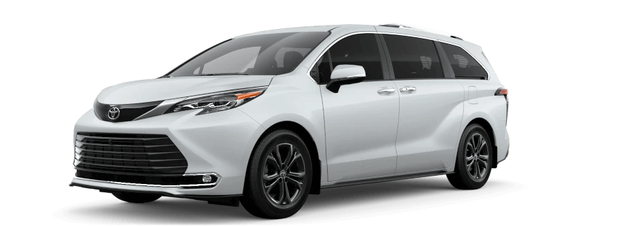 Toyota Sienna in Wind Chill Pearl