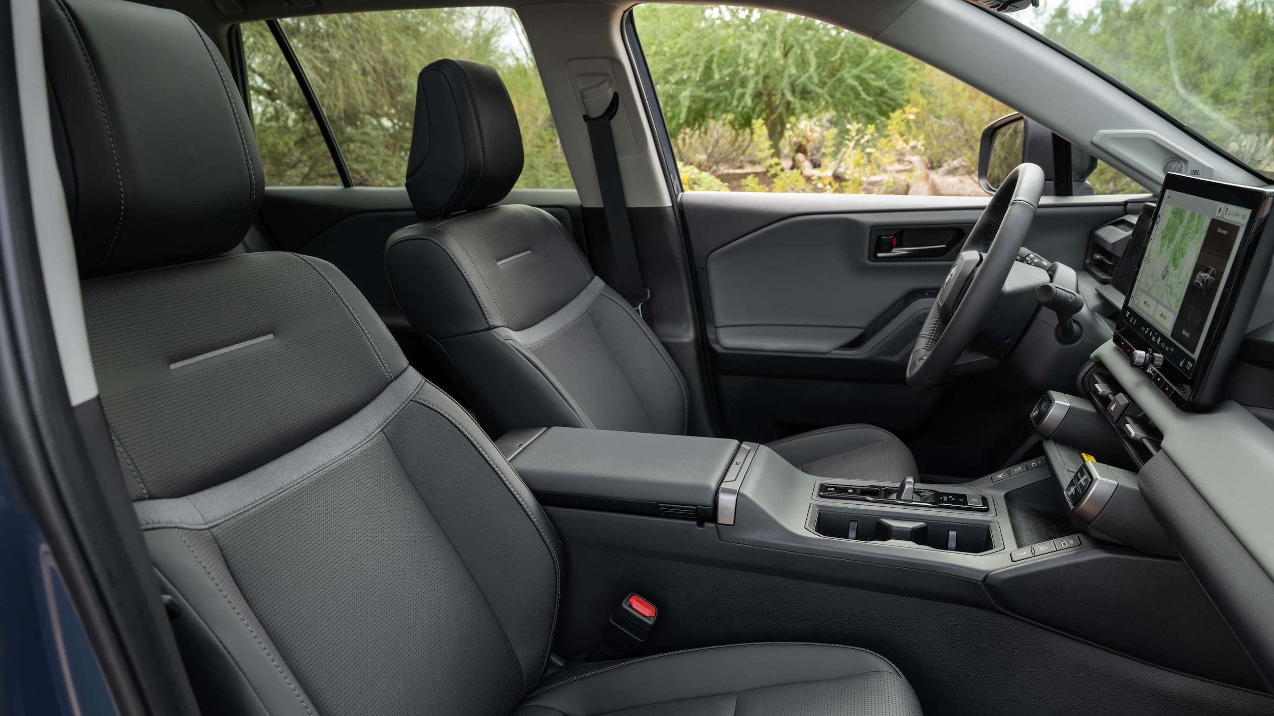 Interior shot of Toyota RAV4