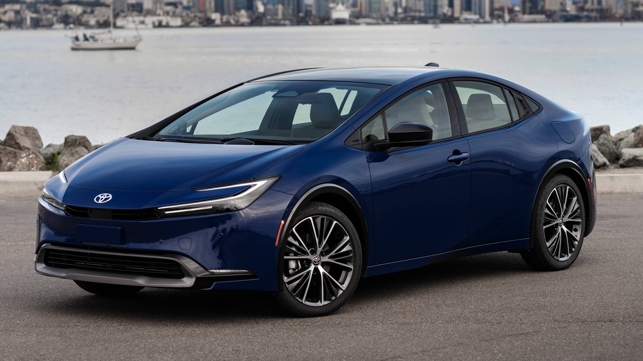 Toyota Prius parked outside