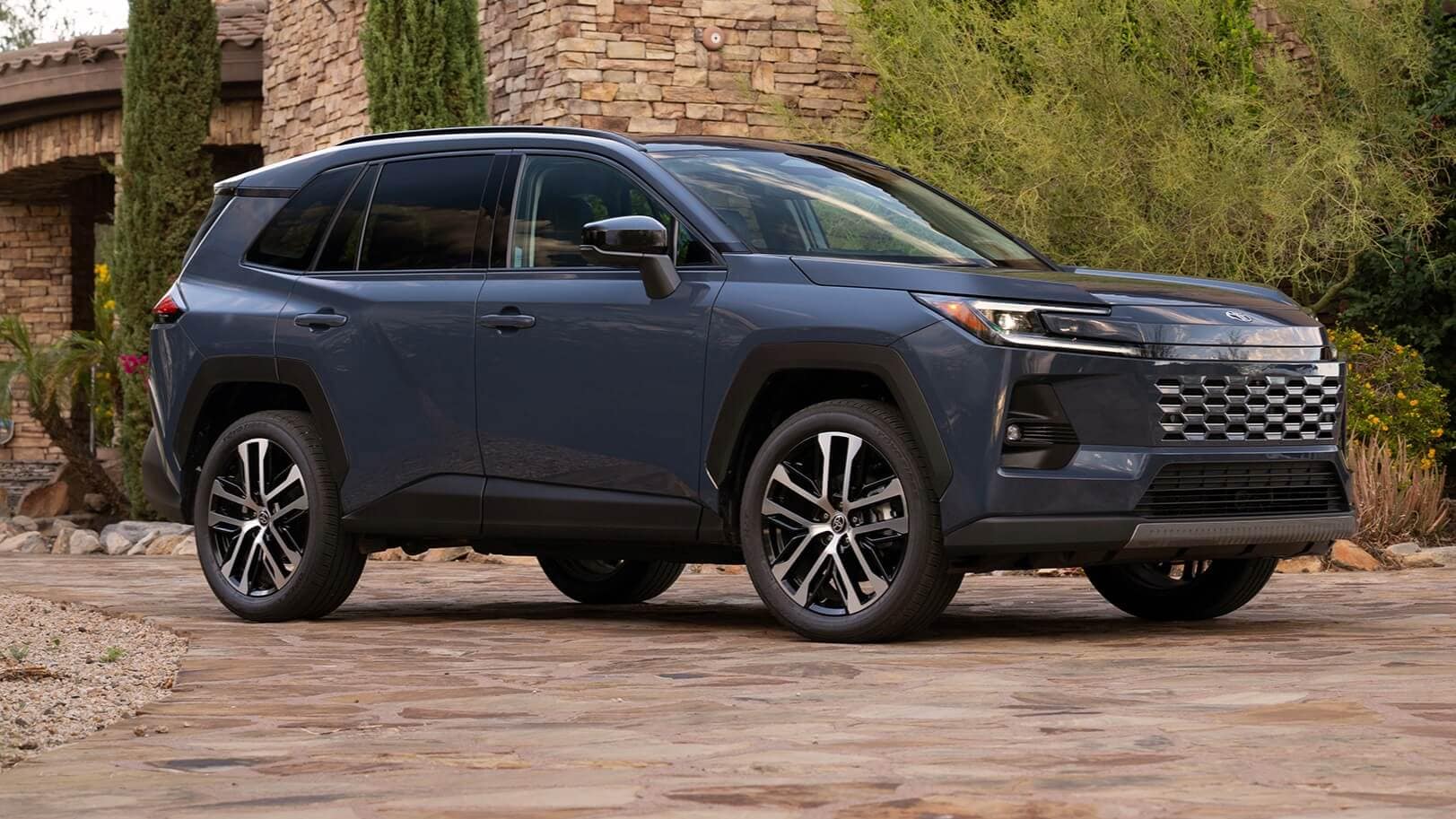 Toyota RAV4 parked outside