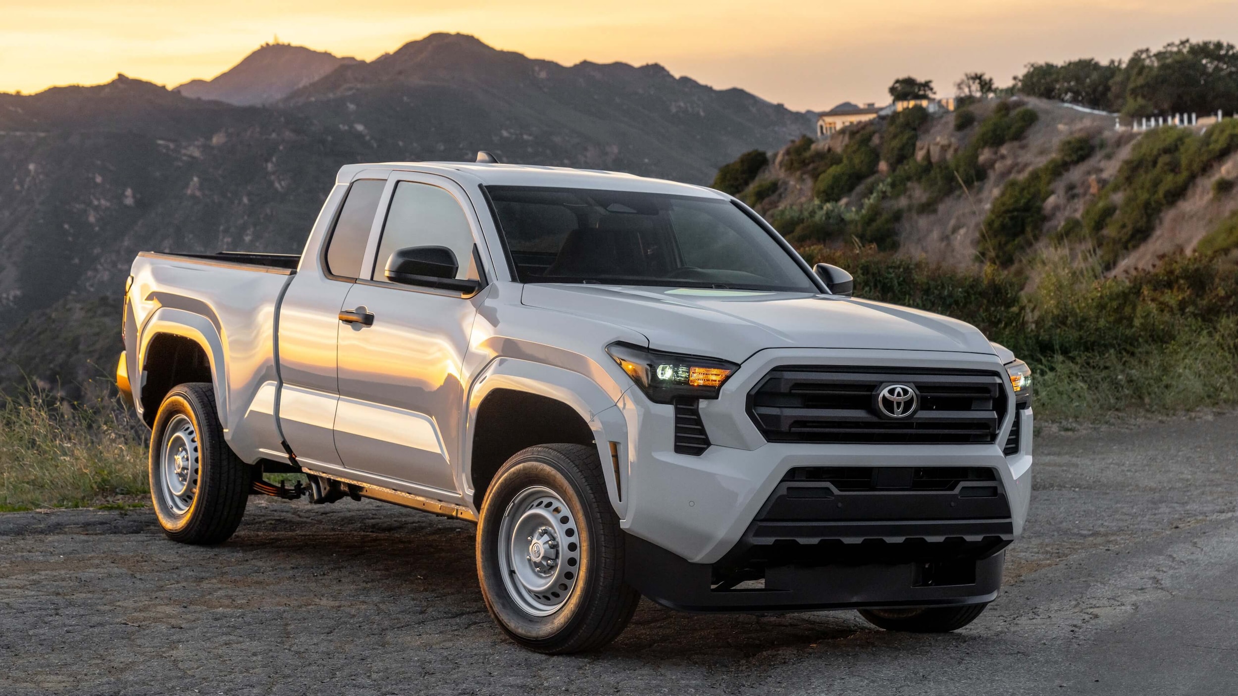 Toyota Tacoma parked outside