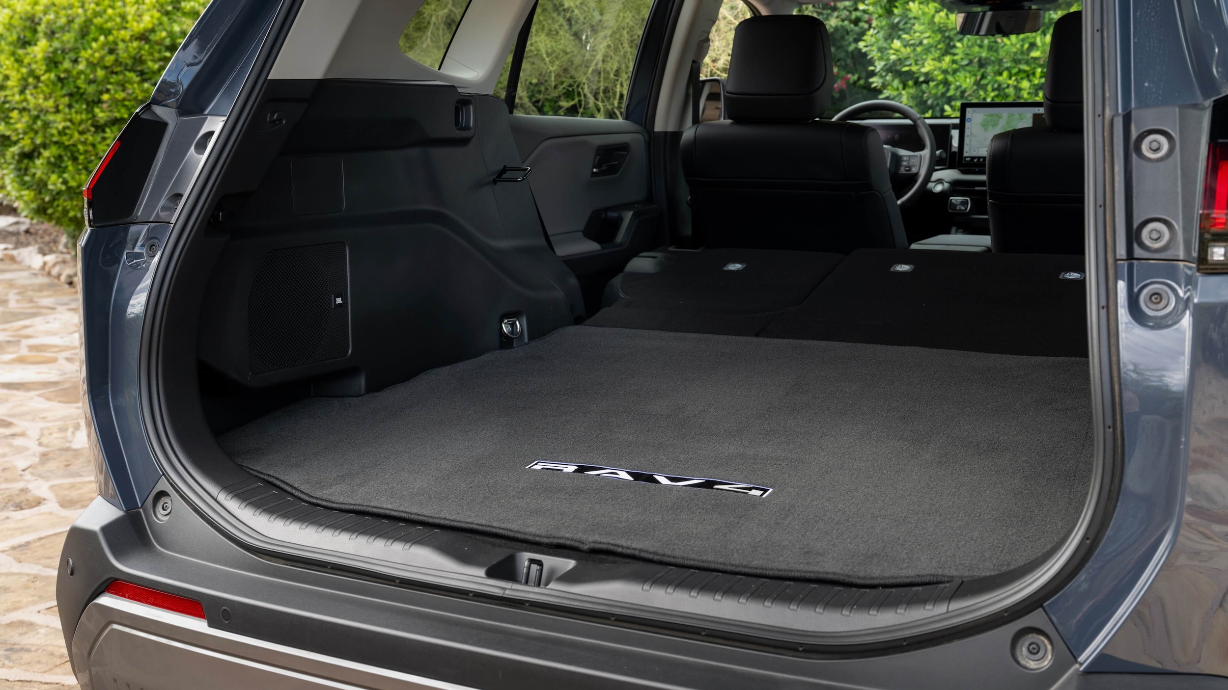 Interior shot of Toyota RAV4