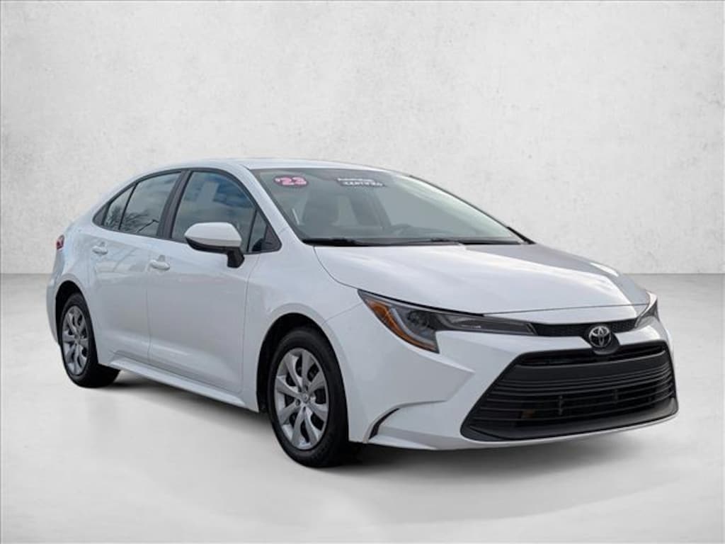 Used 2023 Toyota Corolla LE 4dr Car