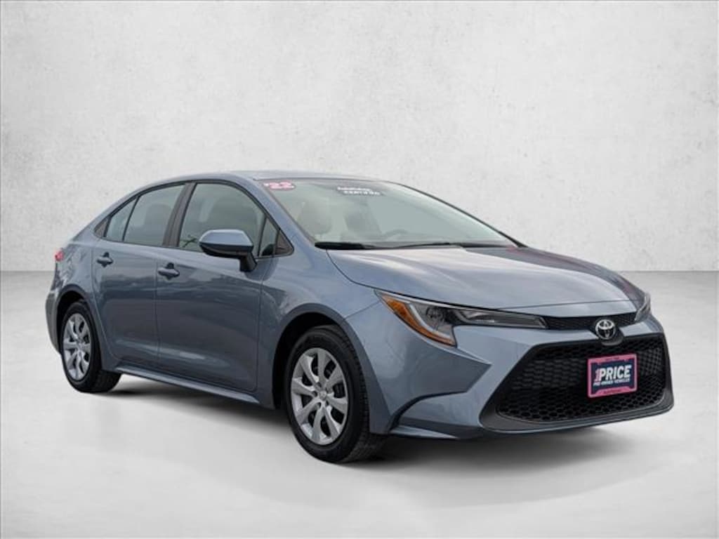 Used 2022 Toyota Corolla LE 4dr Car